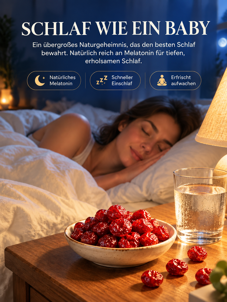 ✨ Montmorency Sauerkirschen  | Reich an Anthocyanen • 100% Natur & Ohne Zusatzstoffe • Gelenkgesundheit