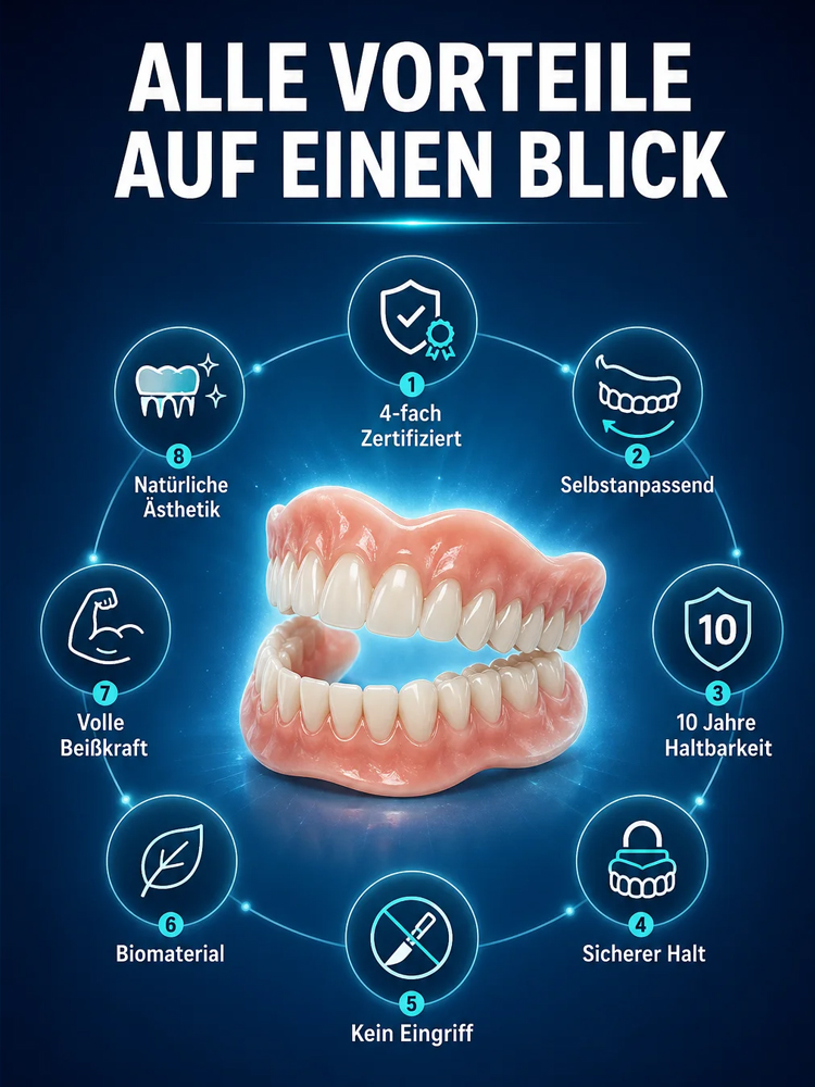 【🚀Zahnarzt-Standard🚀】Unsichtbare-Veneers: Perfektes-Lächeln-in-1s! 🦷