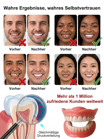【✨ Ultra-Realistisch ✨】Perfekte Zähne in 3 Min: Ohne Zahnarzt! 🦷