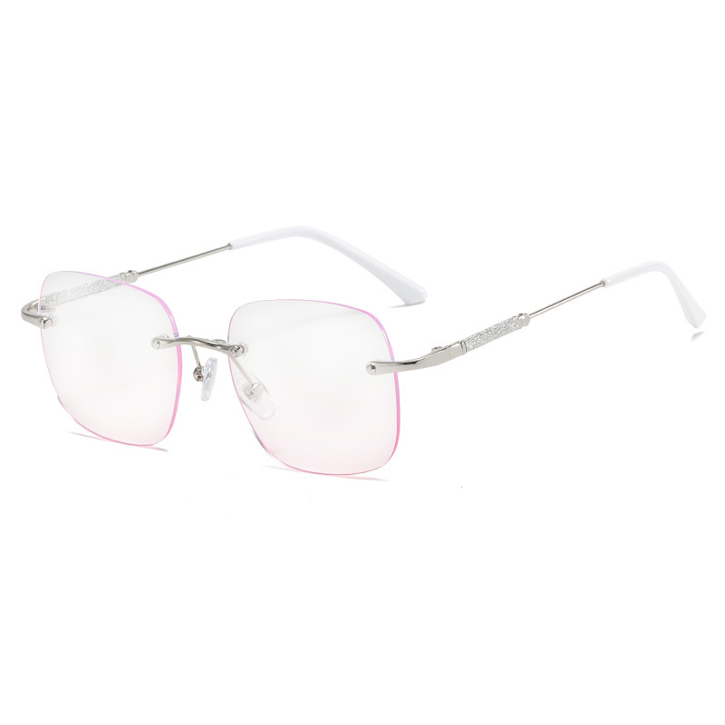 Diamantschliff Luxus-Lesebrille (Rahmenlos) – Elegante Sicht ohne Oma-Look