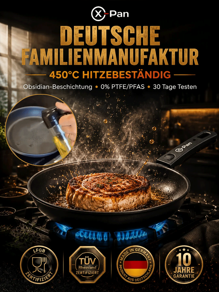 【🇩🇪 HEISO Wilhelmshaven 🇩🇪】X-PEN Serie: Die letzte Pfanne Ihres Lebens! 🍳