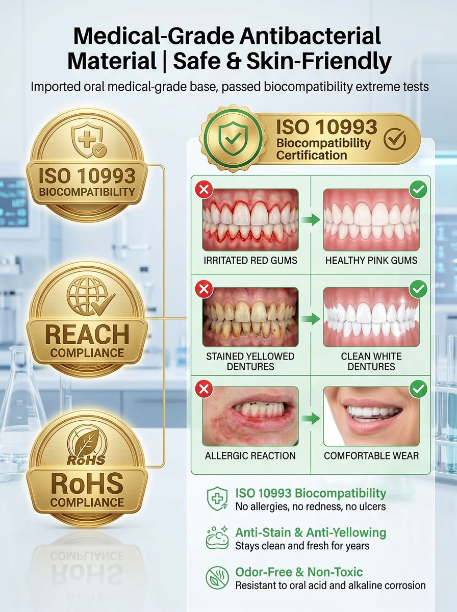 【🚀Zahnarzt-Standard🚀】Unsichtbare-Veneers: Perfektes-Lächeln-in-1s! 🦷