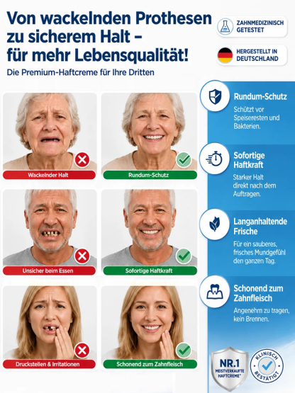 【✨ Flexi-Prothese ✨】Neues Lächeln in nur 3 Minuten: Absolut unsichtbar! 😁