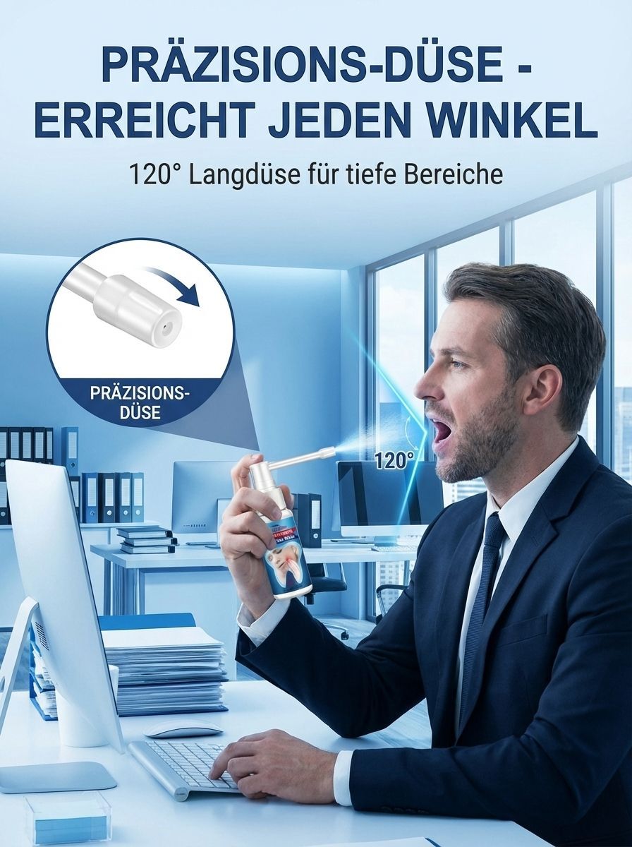【💯 Zahnschmerzen stoppen in 3 Sek.! 💯】LMU-Notfallspray 🦷 10-fache Geld-zurück-Garantie! 💸 Sofortige Hilfe bei akuter Pulpitis.
