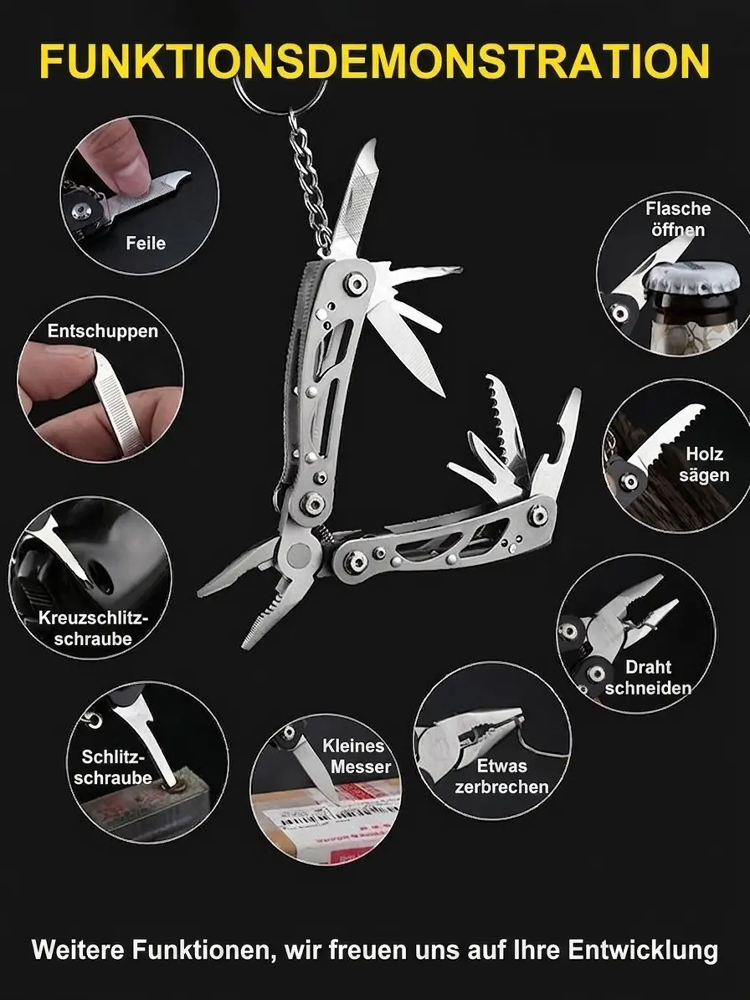 【🛡️Red-Dot-&iF-Award🛡️】19-in-1-Multi-Tool: Profi-Hafen-Sale! 🛠️