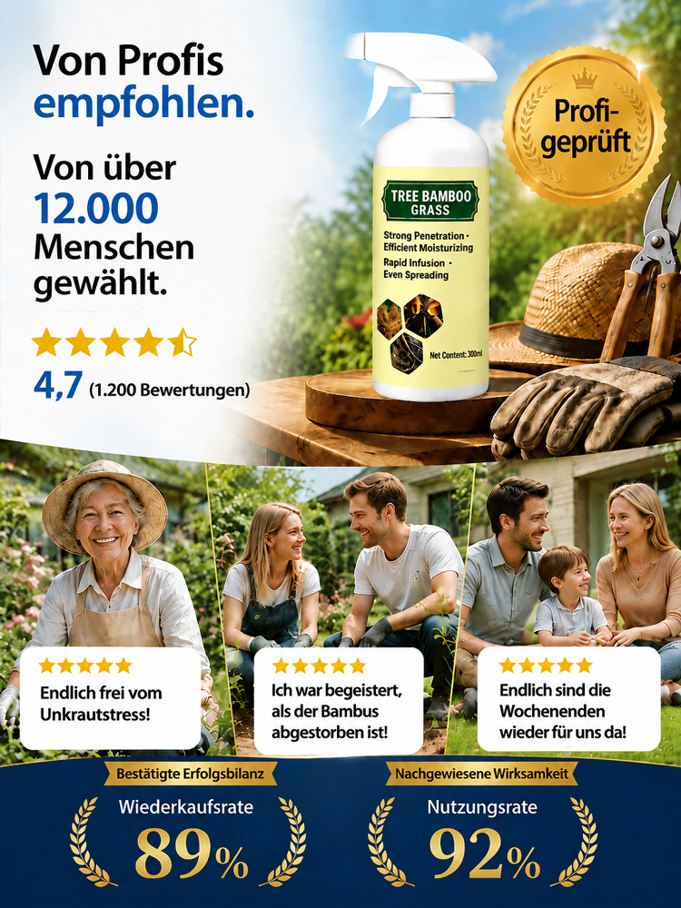 Sofort einziehendes Herbizid