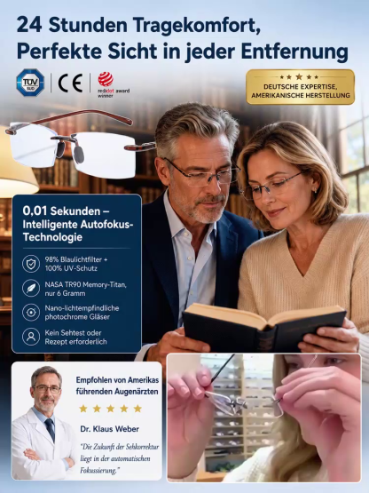 👁️ VisionFocus Heidelberg 2026: Die adaptive 5G-Brille mit Autofokus! 🔬