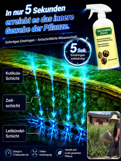 Sofort einziehendes Herbizid