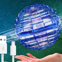 【🛸 Magischer LED-Fliegeball】Schwebender Lichtkugel-Spielzeug