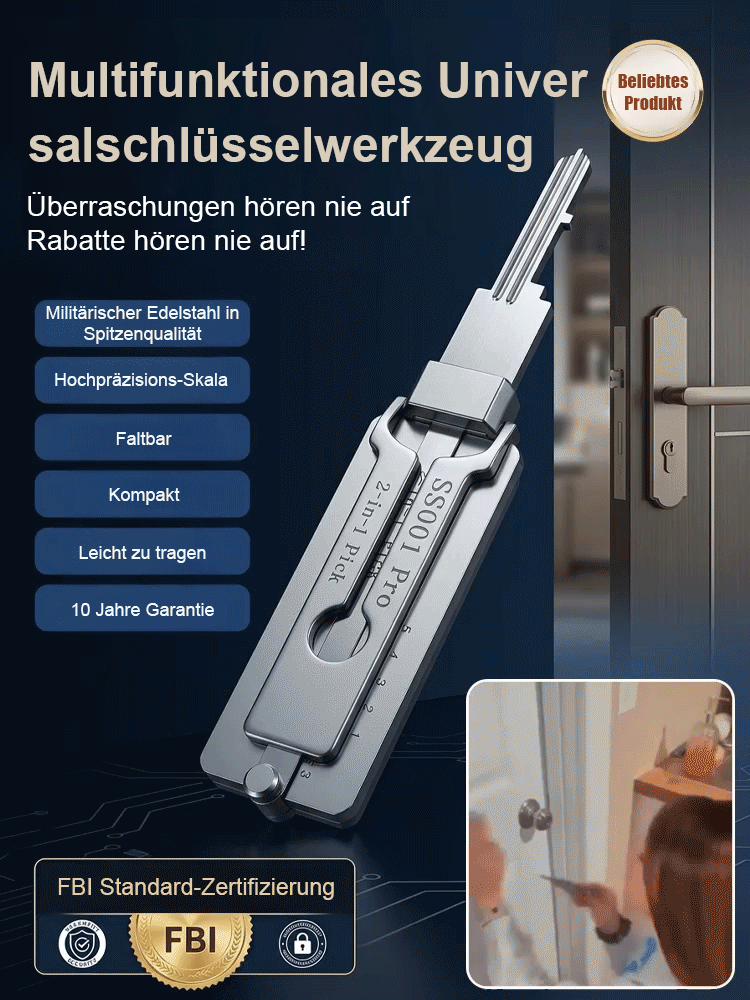🔑 LockMaster Pro: Der digitale Universalschlüssel für den Notfall! ⚡