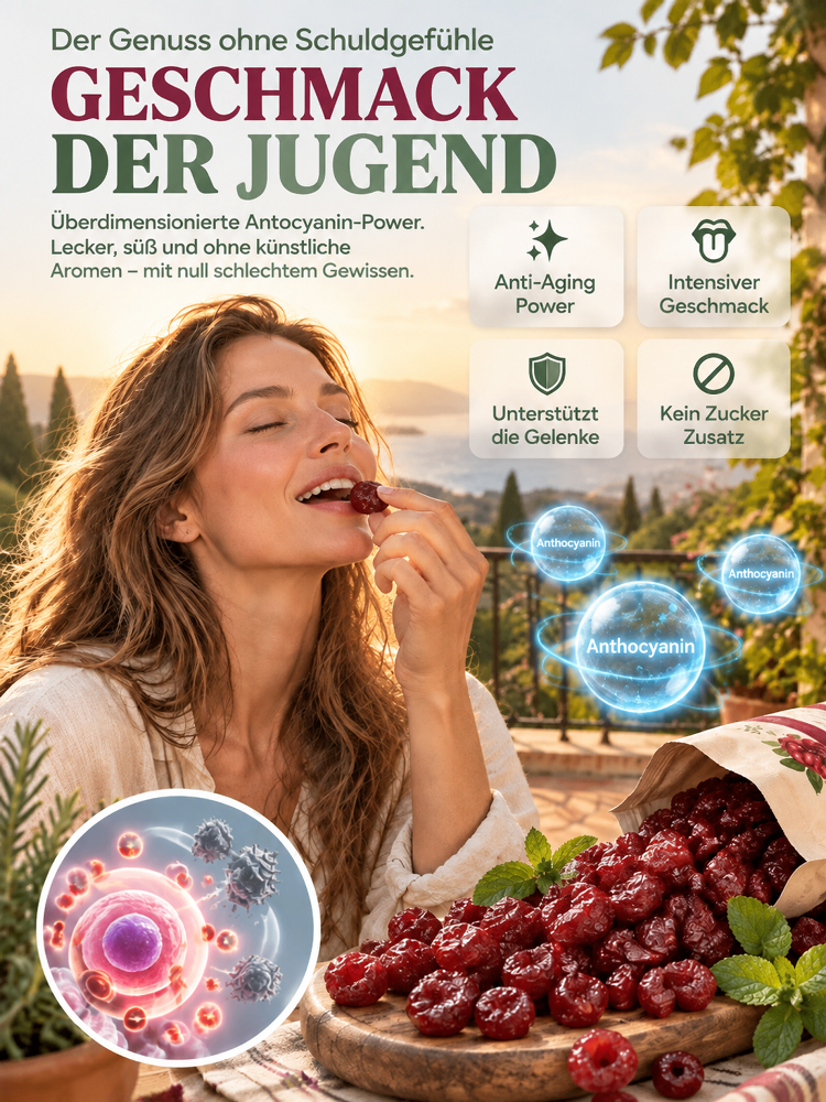 ✨ Montmorency Sauerkirschen  | Reich an Anthocyanen • 100% Natur & Ohne Zusatzstoffe • Gelenkgesundheit