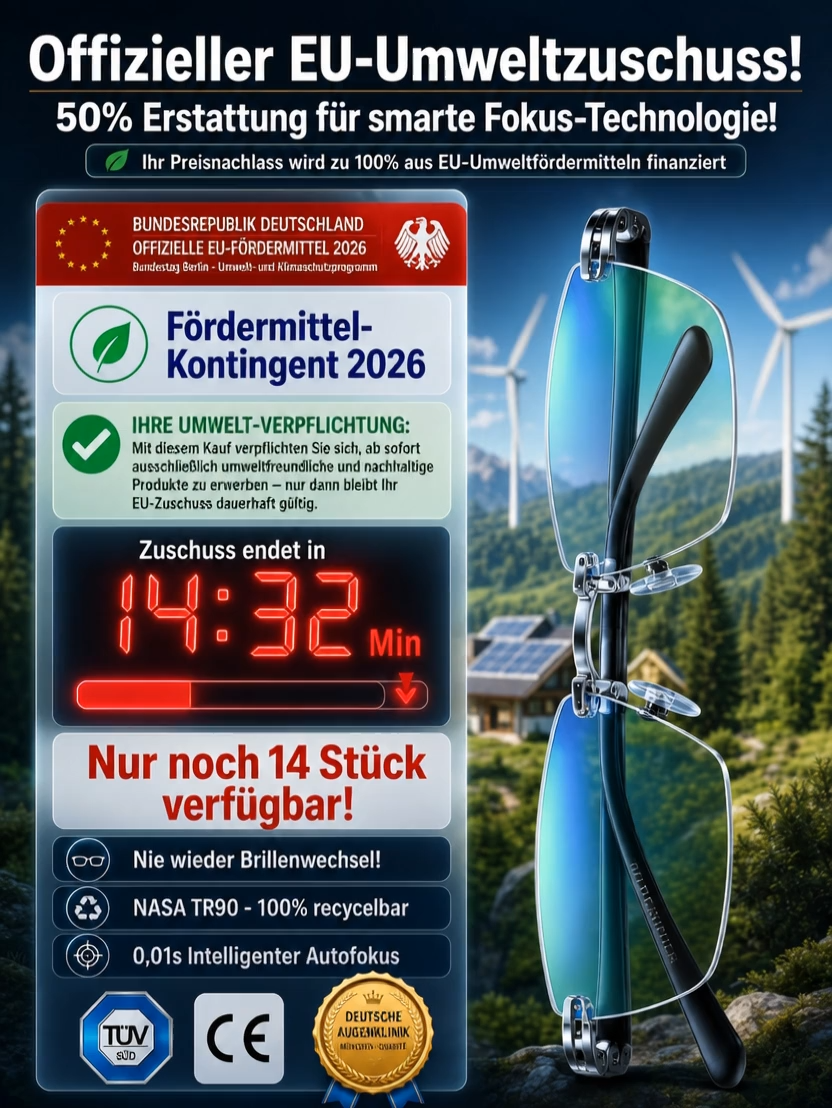 【👓 Kein Sehtest nötig🔍】Jenaer Optik - Intelligente selbsttönende Lesebrille✨
