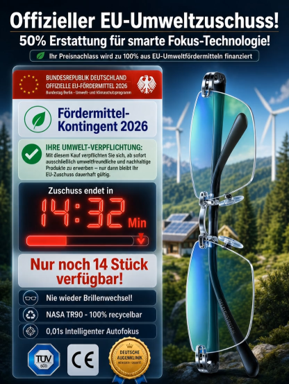 【👓 Kein Sehtest nötig🔍】Jenaer Optik - Intelligente selbsttönende Lesebrille✨