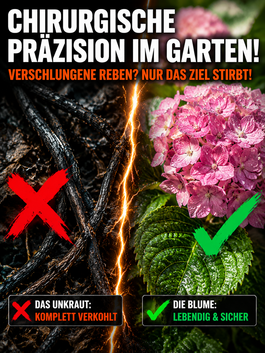 🌿 Profi-Unkrautvernichter: Wurzeltiefe Express-Wirkung in 24h! ⚡