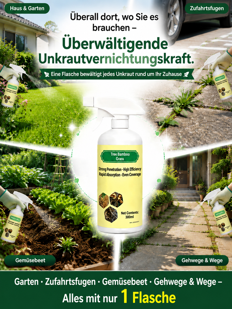Sofort einziehendes Herbizid
