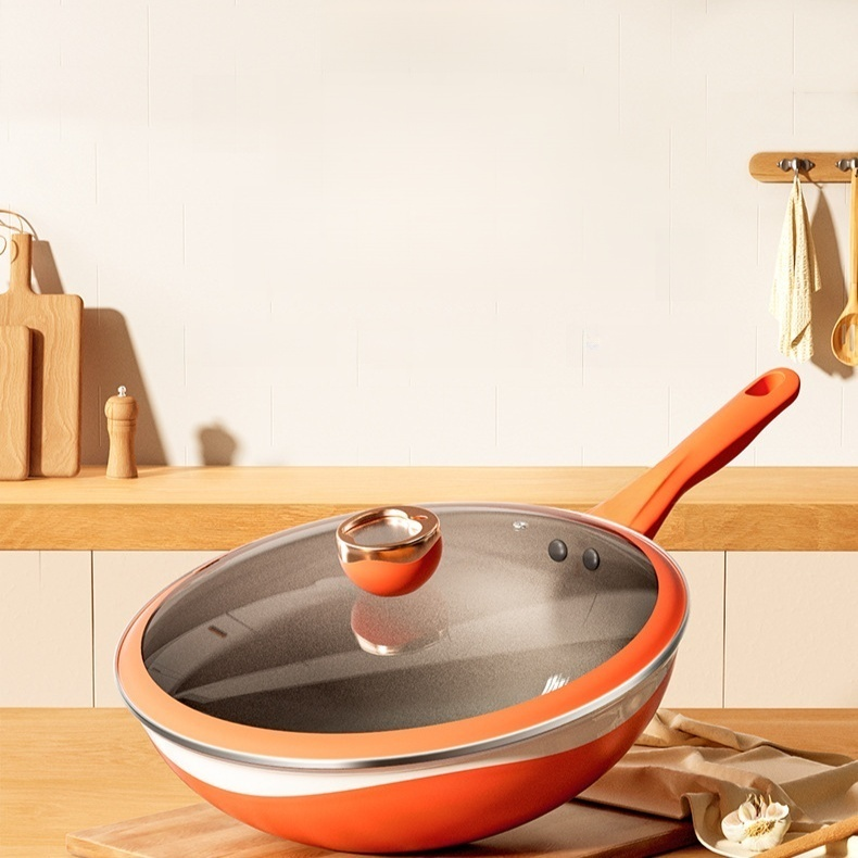 Leicht zu reinigender Antihaft-Wok