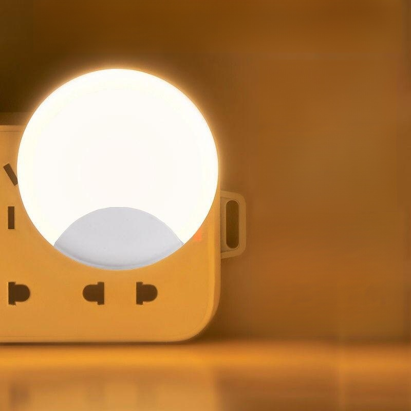 LED Nachtlicht mit Lichtsteuerung, energiesparend, für den Schlafbereich