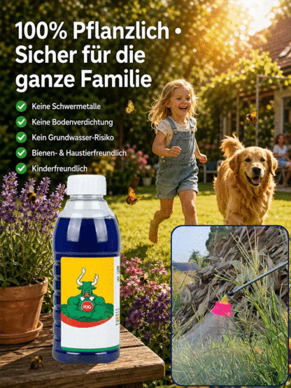 【Wurzelstarkes Herbizid】✨Das Unkraut war innerhalb eines Tages verschwunden✅Wiederanbau nach nur 3 Tagen möglich👍Unkraut jäten ist nicht das ganze Jahr über nötig