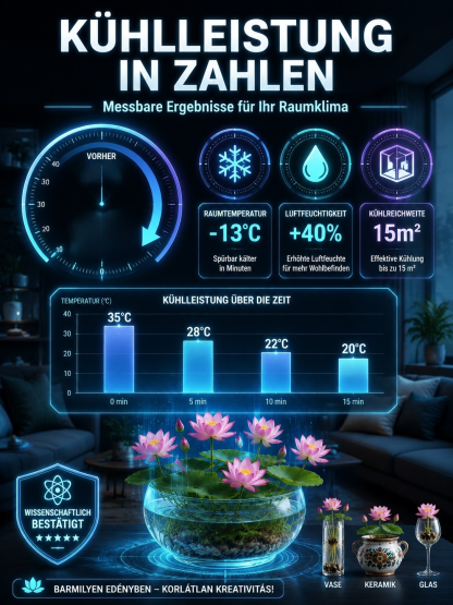 [Premium Bio-Zucht] Lebendiges Wasser-Ökosystem: Erde-frei, blühend in 30 Tagen!