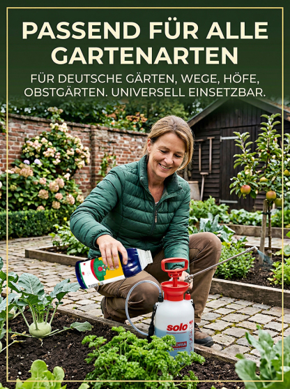 【Hochkonzentriertes Herbizid】❤️Einmal sprühen, sechs Monate unkrautfrei👍In 3–5 Tagen sichtbare Wirkung – restlos mit der Wurzel vernichtet⭐Eine Flasche für 3.000 Quadratmeter