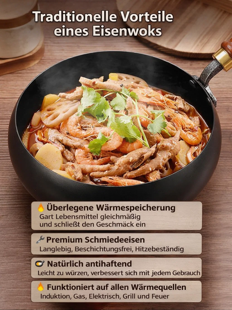 【Für die ersten 100: Holzspatel gratis】✨Ein Topf fürs ganze Leben | Ohne PFOA/PTFE👍 Inklusive Induktion – für alle Herde