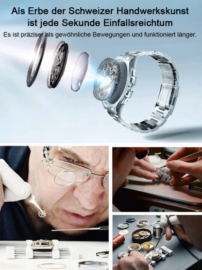 Limitierte Aktion: Herren-Chronograph im Aviatik-Stil | Sportlicher Look für Alltag & Business