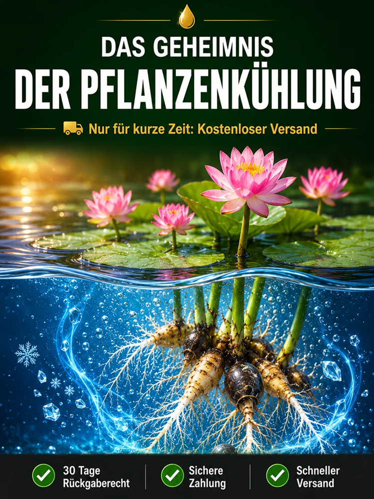 [Premium Bio-Zucht] Lebendiges Wasser-Ökosystem: Erde-frei, blühend in 30 Tagen!
