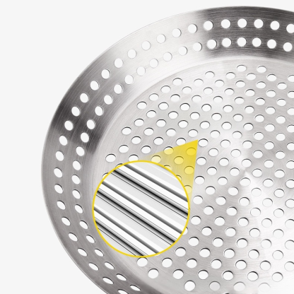 Klappbarer Griff mit hohler Grillplatte