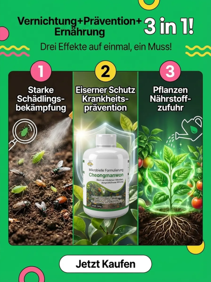 【Spezielles Mittel zur Reinigung von Obstbaumplantagen】✨Nur ein Tropfen genügt: Vollständige Vernichtung aller Schädlinge – mit einer Wirkung für ein ganzes Jahr!