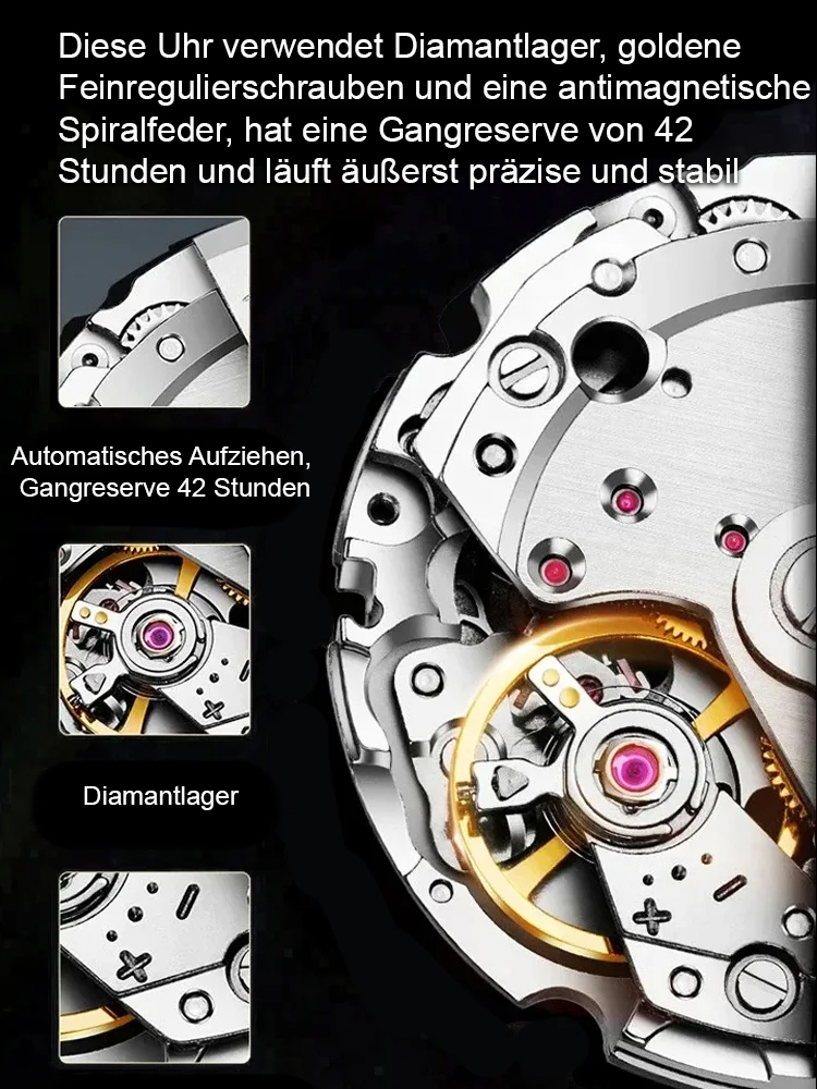 【Leuchtende Herren-Quarzuhr mit Dualanzeige】⌚️apanische Präzision direkt aus der Fabrik in Nagano✨Ein Erbe aus 70 Jahren Uhrmachergeschichte – das absolute Gipfelwerk eines Meisters kurz vor seinem Ruhestand