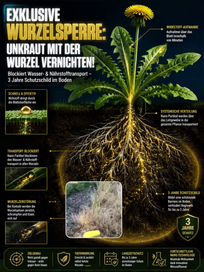 2-in-1 Premium Dünger & Unkrautvernichter 🧴