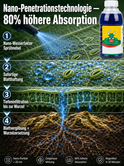 【Wurzelstarkes Herbizid】✨Das Unkraut war innerhalb eines Tages verschwunden✅Wiederanbau nach nur 3 Tagen möglich👍Unkraut jäten ist nicht das ganze Jahr über nötig