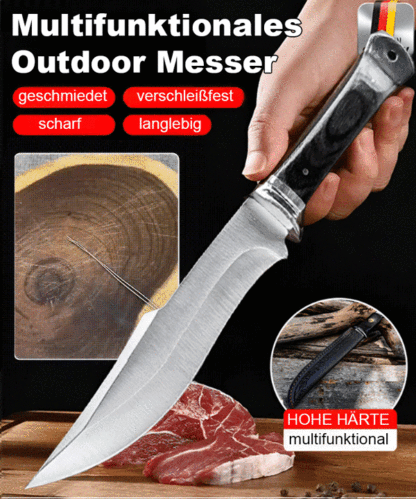 Tuttlinger 300 Jahre Outdoor-Messer | Kryogene Kälteschmiedung | 10 Jahre Gratis Schleifservice✨