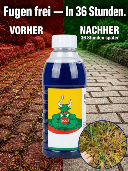 【Wurzelstarkes Herbizid】✨Das Unkraut war innerhalb eines Tages verschwunden✅Wiederanbau nach nur 3 Tagen möglich👍Unkraut jäten ist nicht das ganze Jahr über nötig