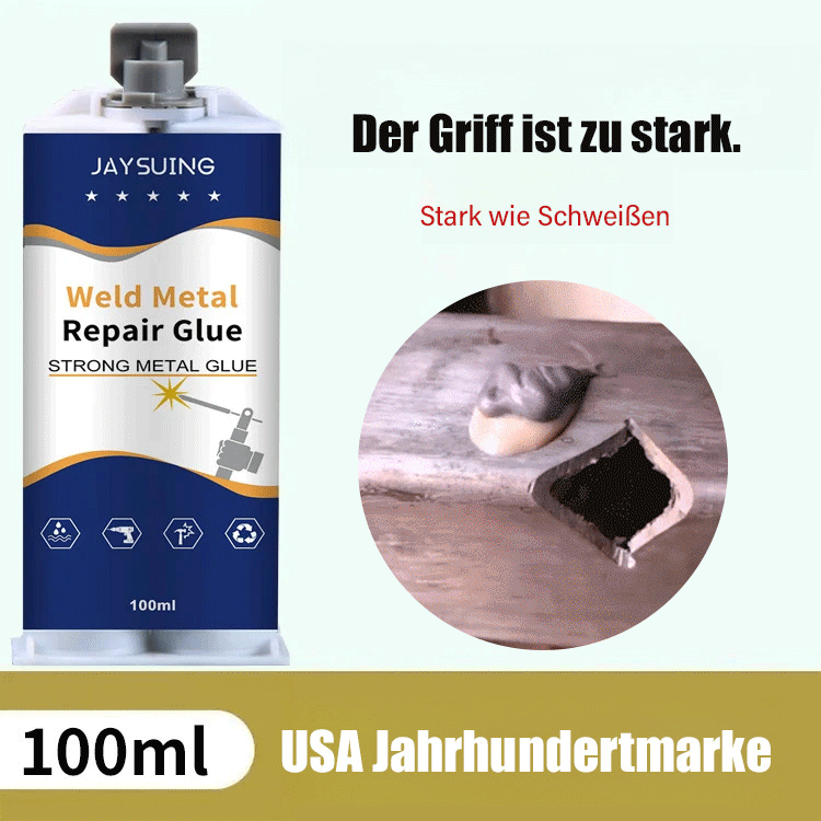 Stärker als Schweißen! Das Must-have für jede deutsche Werkstatt: Hitze- und korrosionsbeständig. 💪Nano-Infiltration lässt Risse buchstäblich zusammenwachsen. ✨In 24 Stunden felsenfest: Nach dem Aushärten bohrbar, schleifbar und überlackierbar. 💎