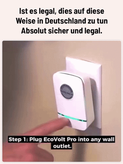 【86 % Stromkosten sparen】⚡Der ultimative Stromspar-König 👍Plug & Play: Einstecken und sofort sparen🛡️ Sicher und strahlungsfrei