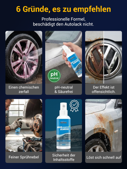 【Rostfrei in 3 Sekunden】🌏Weltweit über eine Million Mal verkauft👍Chemische Zersetzung: 50 Jahre Rostschutz ❤️Ungiftig, geruchlos, pH-neutral, lackschonend und sicher für den Menschen.