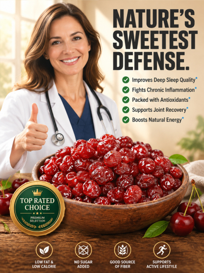 🍒【 TODAY ONLY: Buy 1 Get 1 FREE! 】👉 Premium Montmorency Tart Cherries | Natural Joint Comfort & Mobility