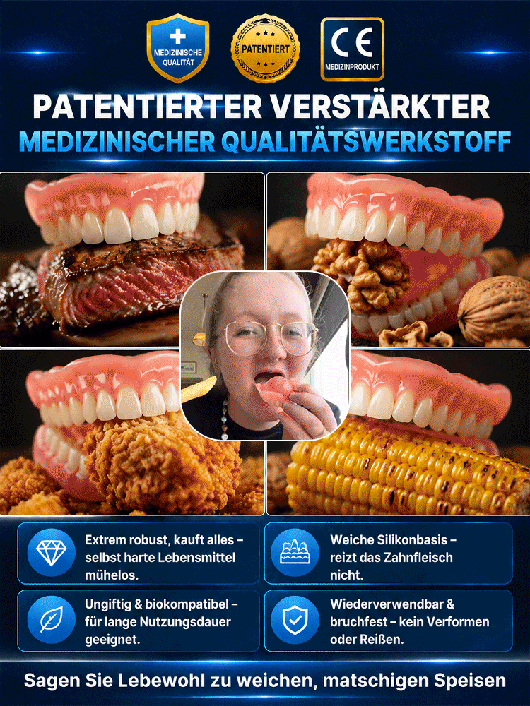Sofort-Lächeln-Zahnprothese