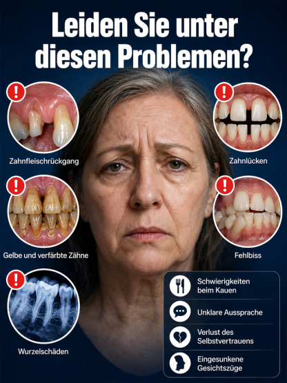 ADA-zertifizierte medizinische Zahnprothese
