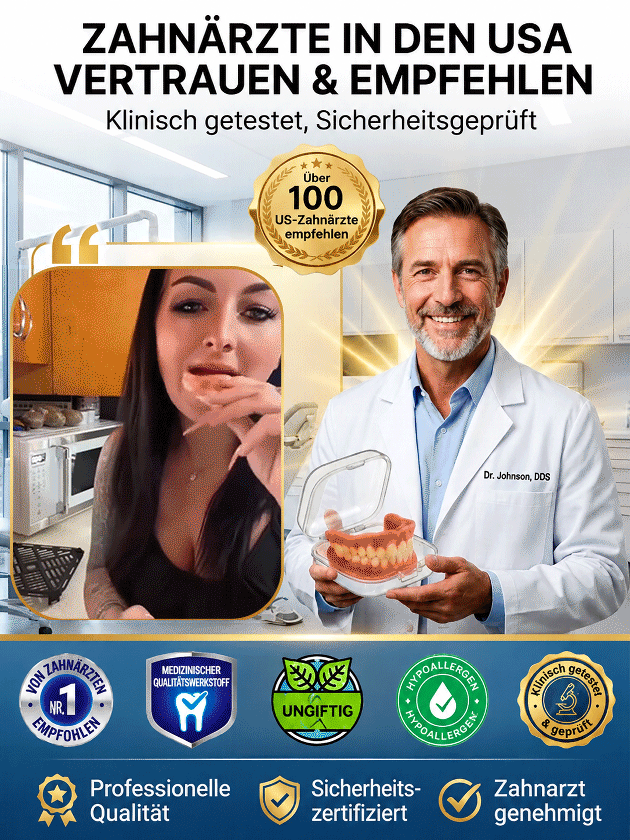 Selbstbewusstes Lächeln wiedergewinnen Zahnprothese