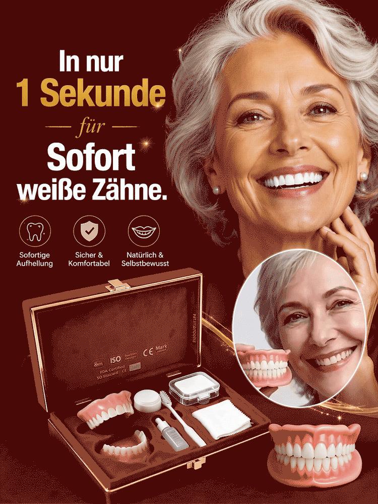 Neues komplettes Prothesenset im Geschenkkarton