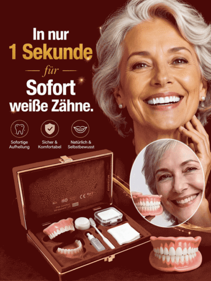 Neues komplettes Prothesenset im Geschenkkarton