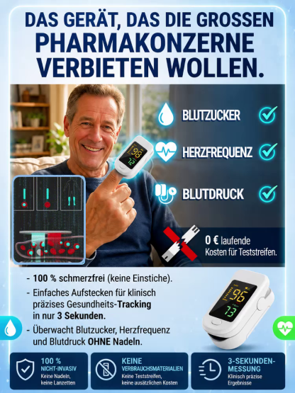 Tragbares Zuhause Blut Sauerstoff