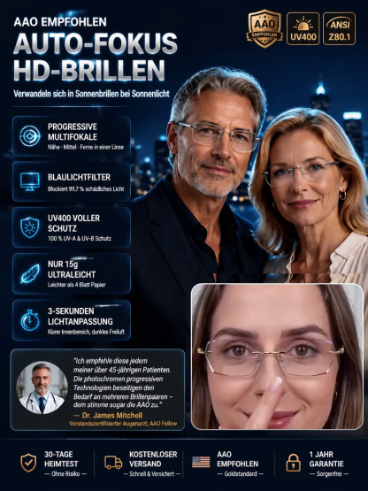 【Empfehlung der American Eye Society】 Blumenbrille gegen blaues Licht