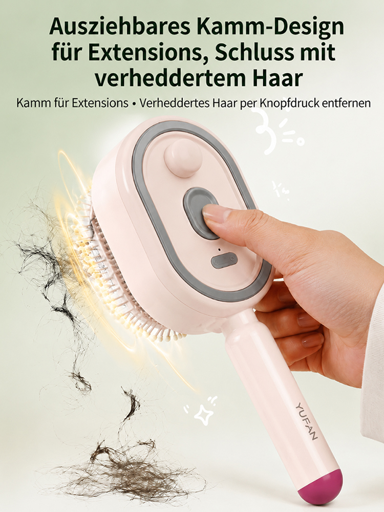 Klier ✨ Dampfhaarbürste | 30s Glättung | Stoppt Haarausfall | Nebel-Pflege ✅