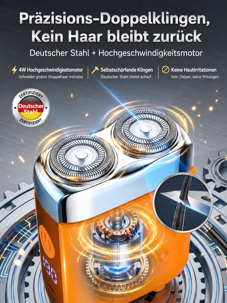 Deutsche Präzisionstechnik – ein Bestseller unter den Rasierern in Europa und Amerika