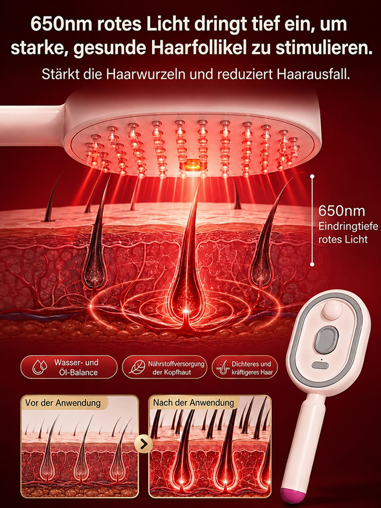 Klier ✨ Dampfhaarbürste | 30s Glättung | Stoppt Haarausfall | Nebel-Pflege ✅