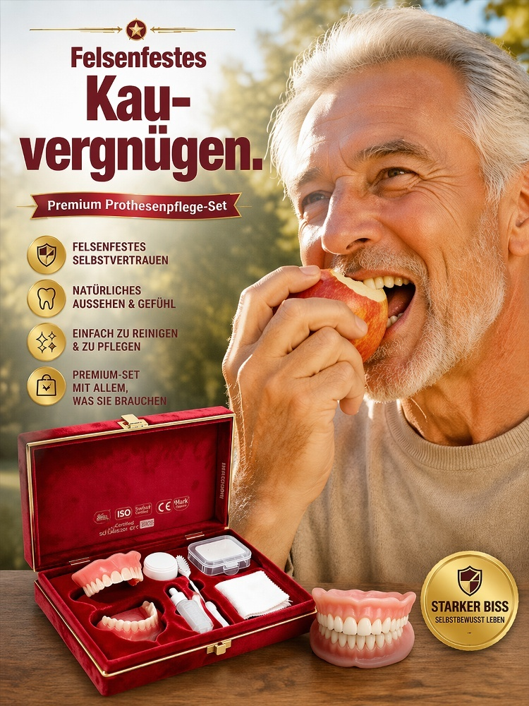 Neues komplettes Prothesenset im Geschenkkarton