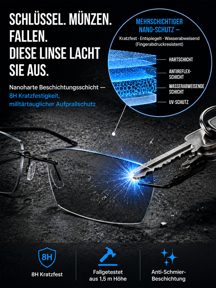 【Empfehlung der American Eye Society】 Blumenbrille gegen blaues Licht